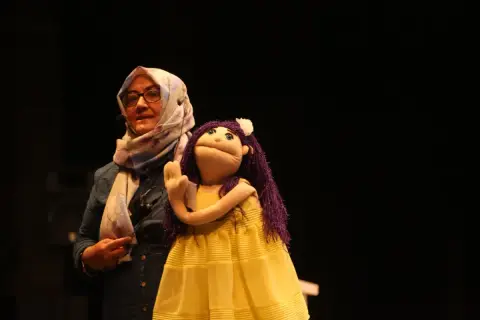 Çayırova Kitap Günleri'nde vantrolog finali: Minikler eğlendi