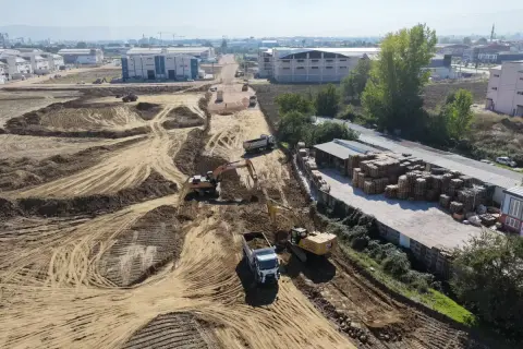 Bursa Büyükşehir’den İnegöl’e 7 Kilometrelik Yeni Yol