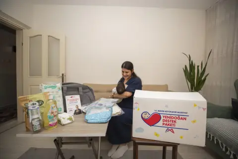 Mersin’de Hoş Geldin Bebek projesiyle ailelere destek