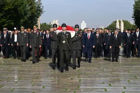 Ankara'nın 103. yıl töreni: Yavaş'tan tarihi vurgular