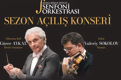 Bursa Senfonyası sezona Aykal ve Sokolov'la açılıyor