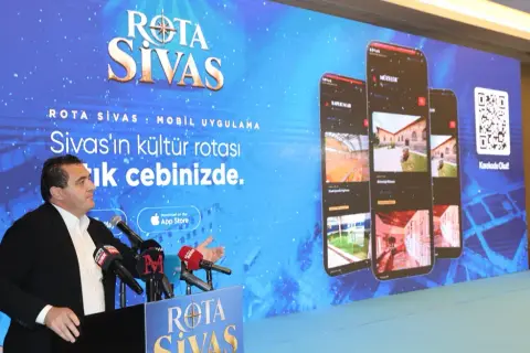 Türkiye'de ilk türü: Sivas'tan 'Rota Sivas' turizm uygulaması