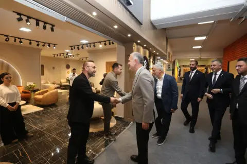 Başkanlardan Modef Expo’ya ziyaret