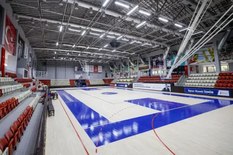 Celal Atik Spor Salonu FIBA standartlarında yenilendi