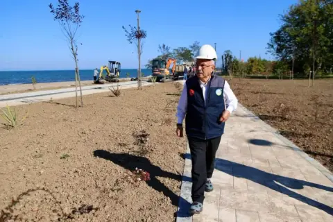 Ordu'da Turnasuyu Kordon Park 2. etap tamamlanıyor