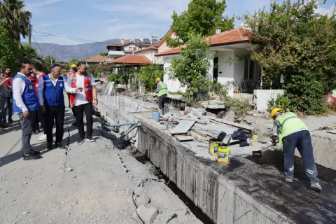 Muğla'dan Köyceğiz'e 70 km yol ve altyapı yatırımı