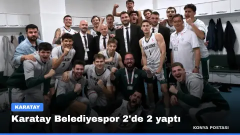 Karatay Belediyespor 2'de 2 yaptı