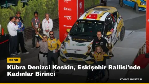 Kübra Denizci Keskin, Eskişehir Rallisi'nde Kadınlar Birinci