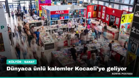 Dünyaca ünlü kalemler Kocaeli’ye geliyor