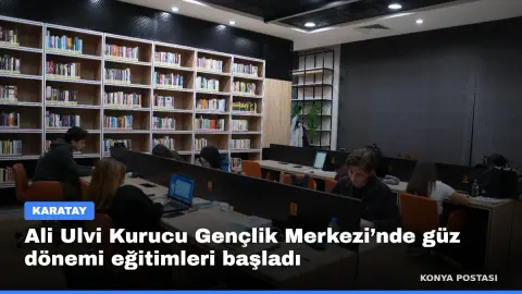 Ali Ulvi Kurucu Gençlik Merkezi’nde güz dönemi eğitimleri başladı