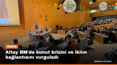 Altay BM'de konut krizini ve iklim bağlantısını vurguladı