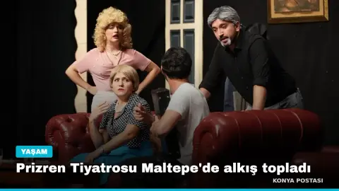 Prizren Tiyatrosu Maltepe'de alkış topladı