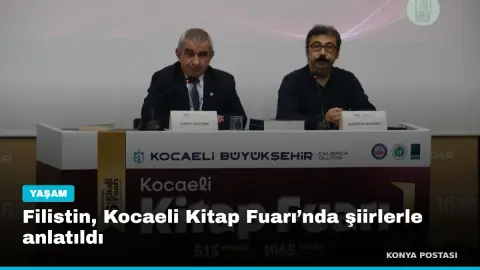 Filistin, Kocaeli Kitap Fuarı’nda şiirlerle anlatıldı
