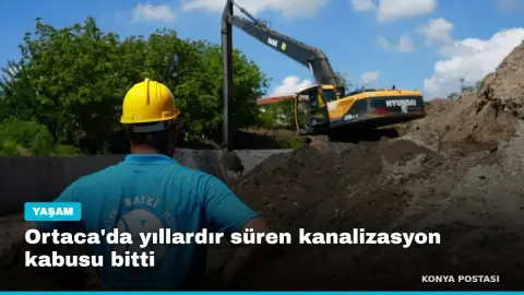 Ortaca'da yıllardır süren kanalizasyon kabusu bitti