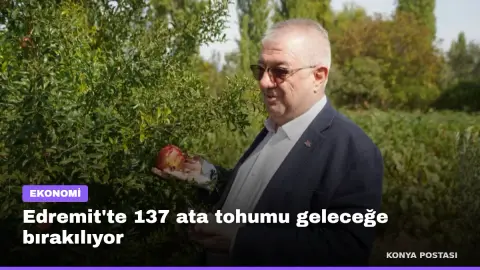 Edremit'te 137 ata tohumu geleceğe bırakılıyor