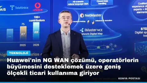 Huawei'nin NG WAN çözümü, operatörlerin büyümesini desteklemek üzere geniş ölçekli ticari kullanıma giriyor