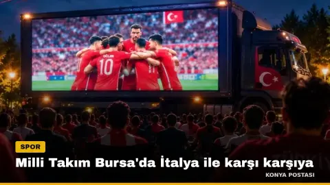 Milli Takım Bursa'da İtalya ile karşı karşıya