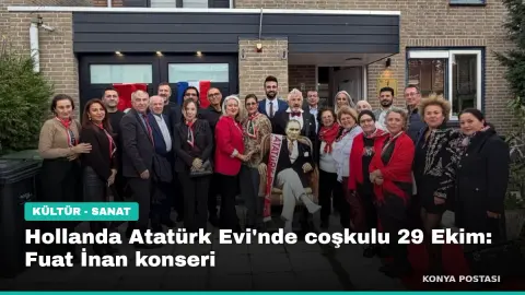 Hollanda Atatürk Evi'nde coşkulu 29 Ekim: Fuat İnan konseri