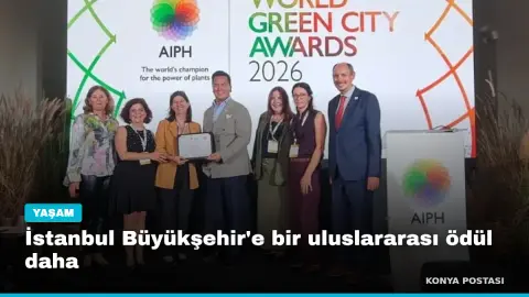 İstanbul Büyükşehir'e bir uluslararası ödül daha