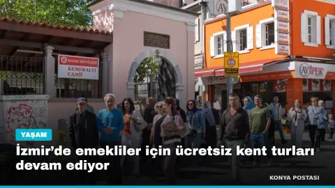 İzmir’de emekliler için ücretsiz kent turları devam ediyor