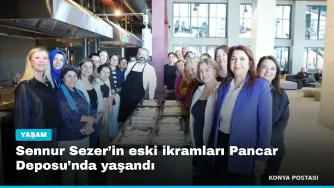 Sennur Sezer’in eski ikramları Pancar Deposu’nda yaşandı
