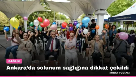 Ankara’da solunum sağlığına dikkat çekildi