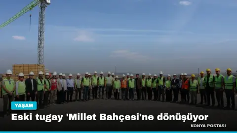 Eski tugay 'Millet Bahçesi'ne dönüşüyor