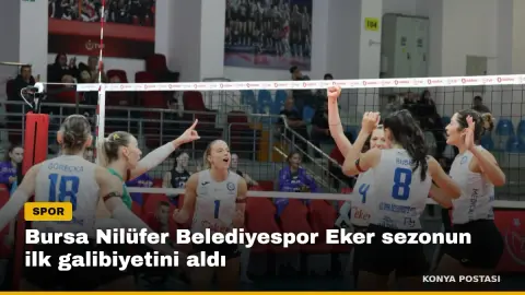 Bursa Nilüfer Belediyespor Eker sezonun ilk galibiyetini aldı