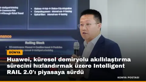 Huawei, küresel demiryolu akıllılaştırma sürecini hızlandırmak üzere Intelligent RAIL 2.0'ı piyasaya sürdü