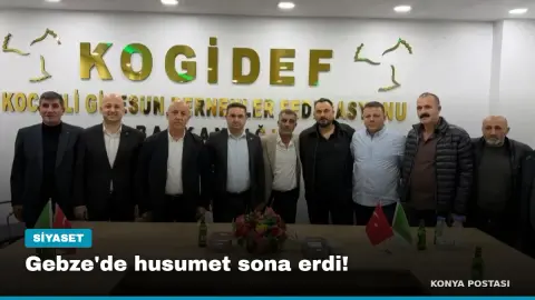 Gebze'de husumet sona erdi!