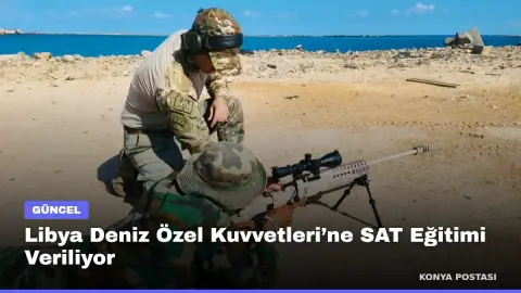 Libya Deniz Özel Kuvvetleri’ne SAT Eğitimi Veriliyor