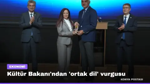 Kültür Bakanı'ndan 'ortak dil' vurgusu