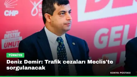 Deniz Demir: Trafik cezaları Meclis'te sorgulanacak