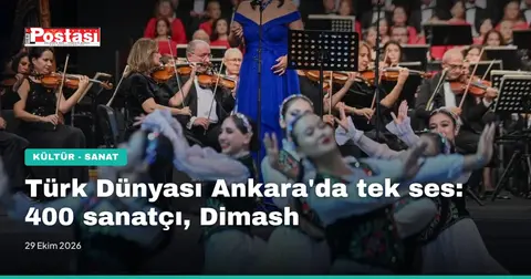 Türk Dünyası Ankara'da tek ses: 400 sanatçı, Dimash