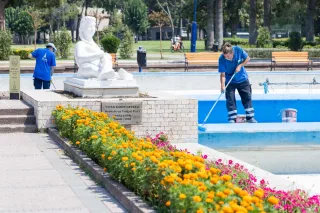 95. İzmir Enternasyonal Fuarı öncesi Kültürpark’ta hazırlıklar hız kazandı