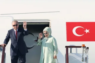 Cumhurbaşkanı Erdoğan Kırgızistan’da