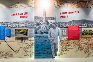 Nâzım Hikmet sergisi İzmir'de açıldı
