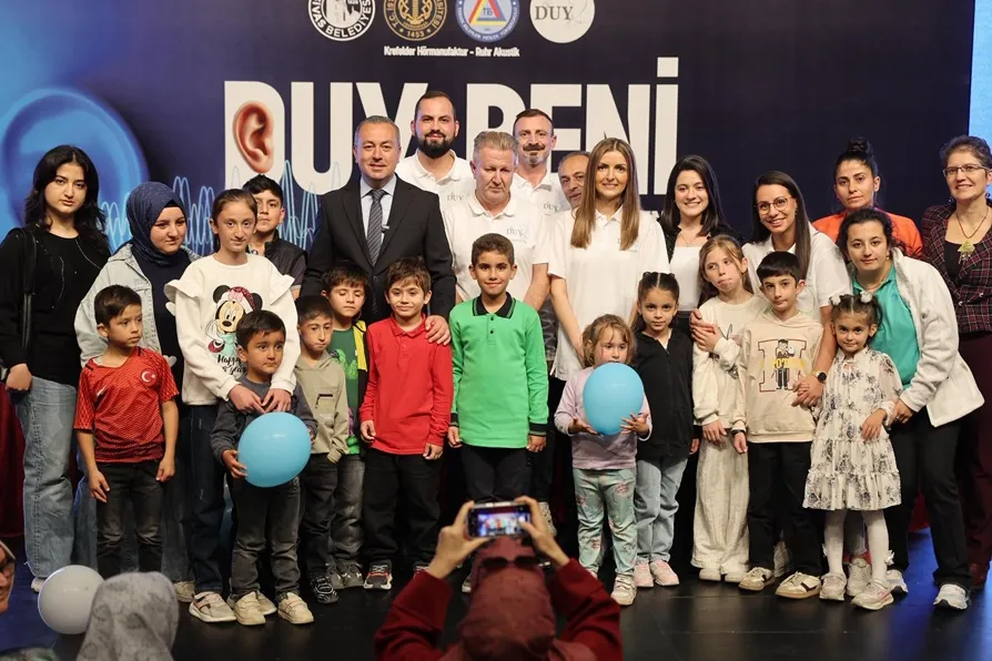 Sivas Belediyesi öncülüğünde 50 çocuk işitme cihazına kavuştu