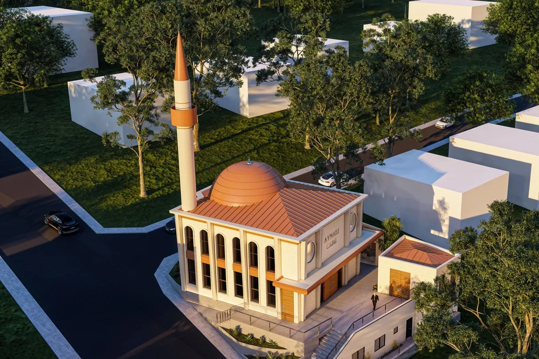 Kayseri Melikgazi'de Aynalı Cami'ye yeni makyaj
