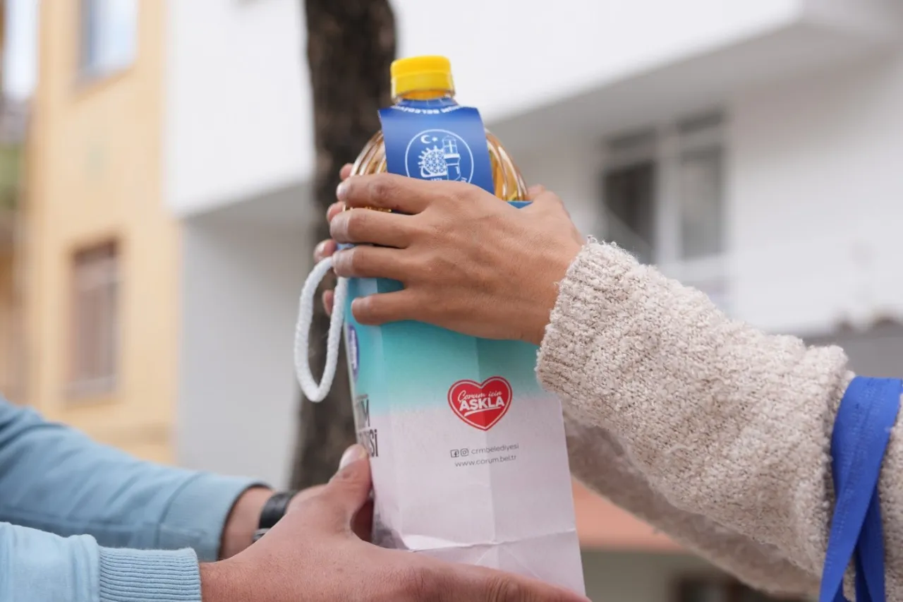 Çorum'da sosyal destek projeleriyle binlerce haneye ulaşıldı
