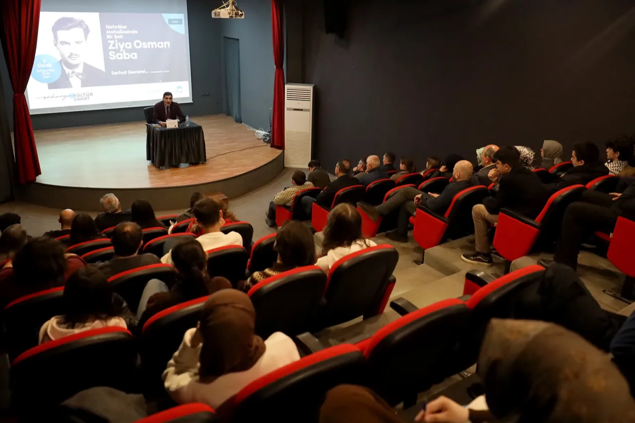 Sakarya'da Ziya Osman Saba’nın şiir dünyasına yolculuk