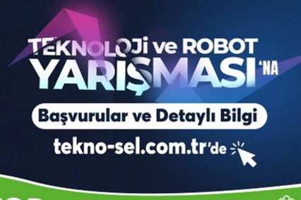 Konya Selçuklu'da TEKNOSEL Teknoloji ve Robot Yarışması'nda 3. heyecan