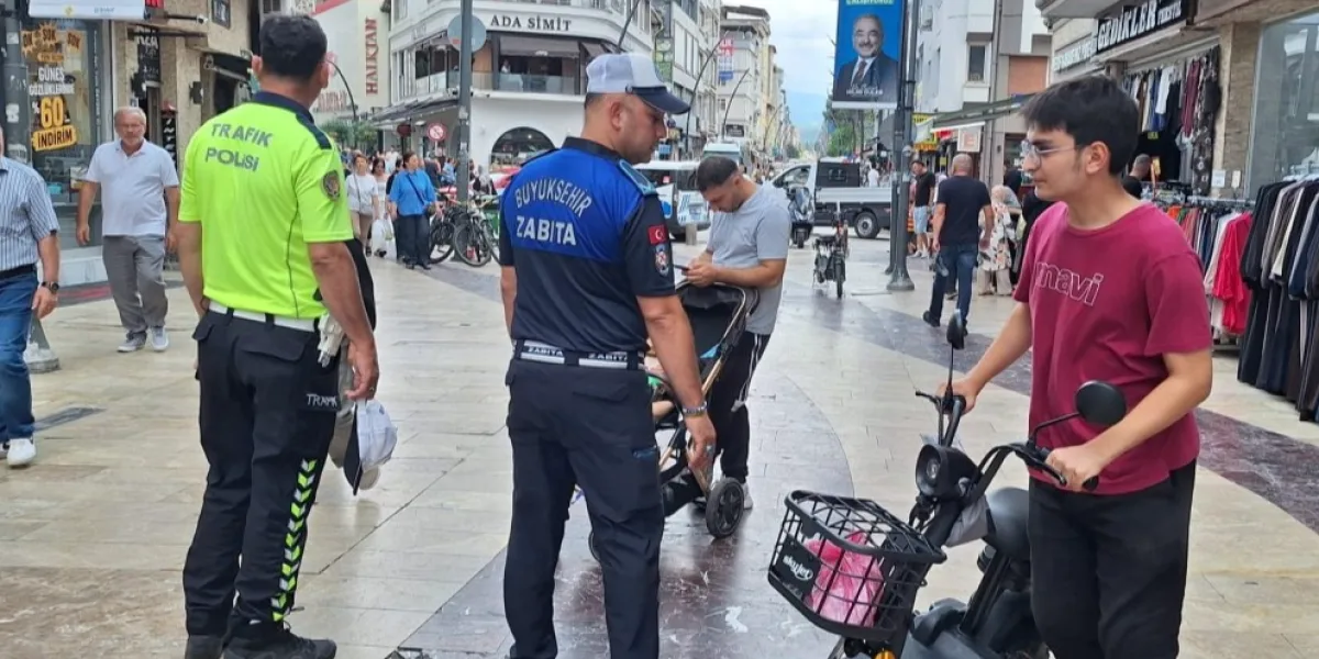 Ordu’da kapalı caddelerde sıkı denetim
