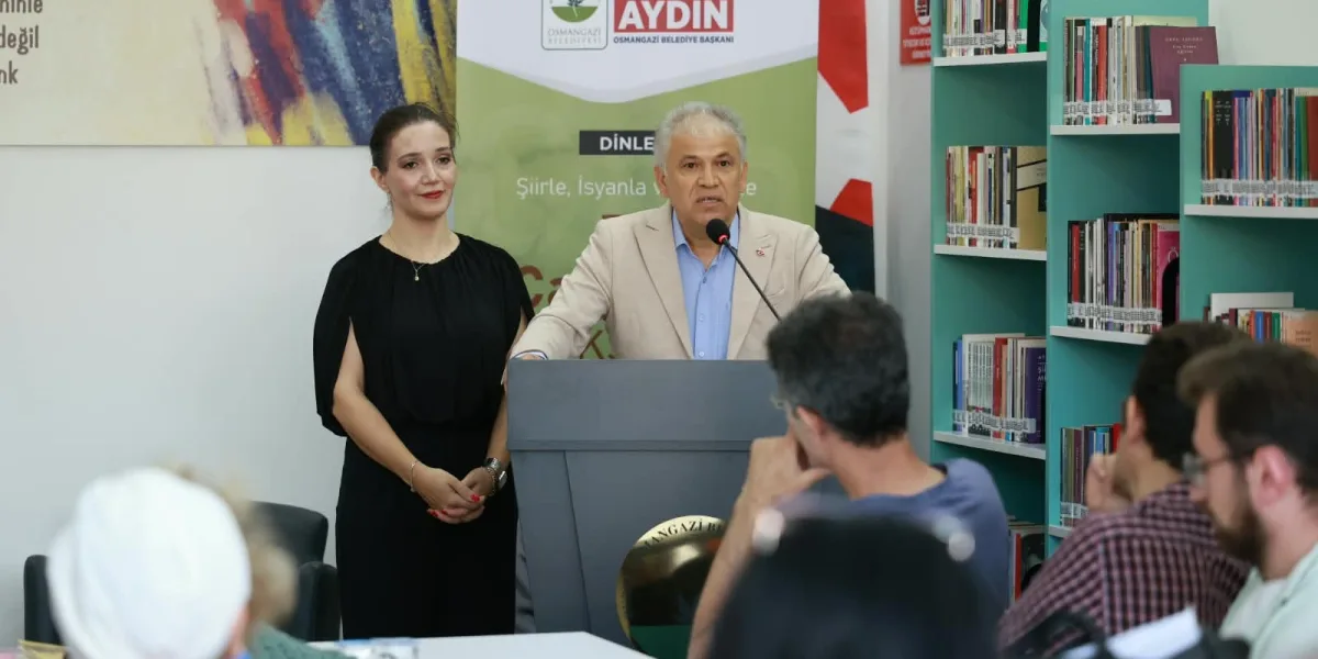 Can Yücel Bursa Osmangazi’de şiirlerle anıldı