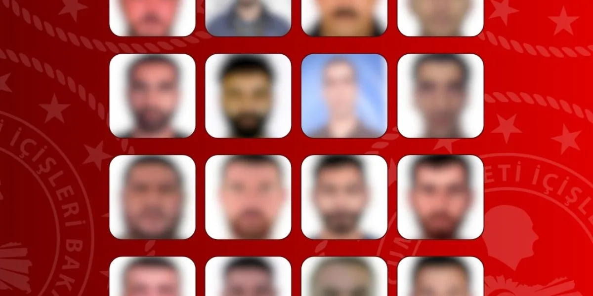 16'sı kırmızı bültenli 60 suçlu yakalandı