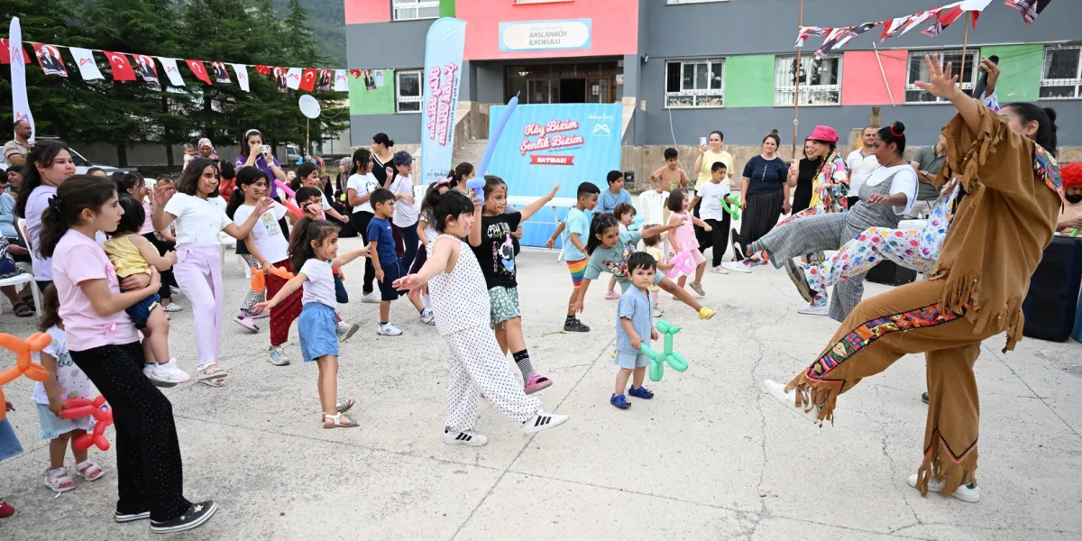Mersin’de "Köy Bizim Şenlik Bizim" etkinlikleri çocuklarla buluşuyor