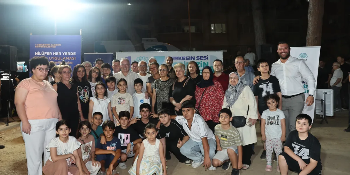 Nilüfer Fethiyeliler Şadi Başkan’la akşam çayında buluştu