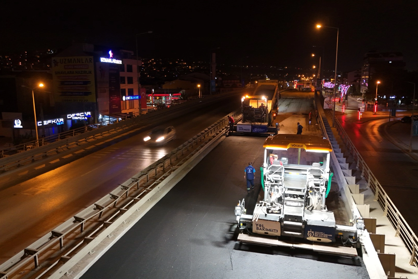 Kocaeli'de Yahya Kaptan Köprüsü yenileniyor
