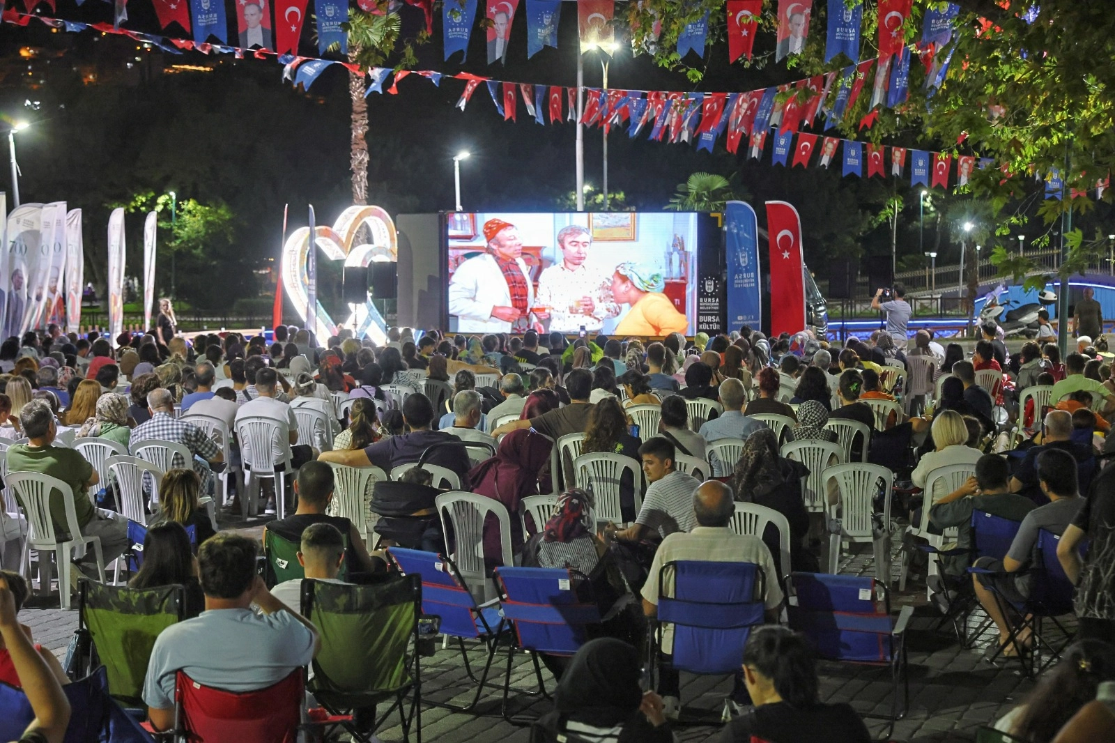 Bursa Kültürpark’ta Yeşilçam akşamları