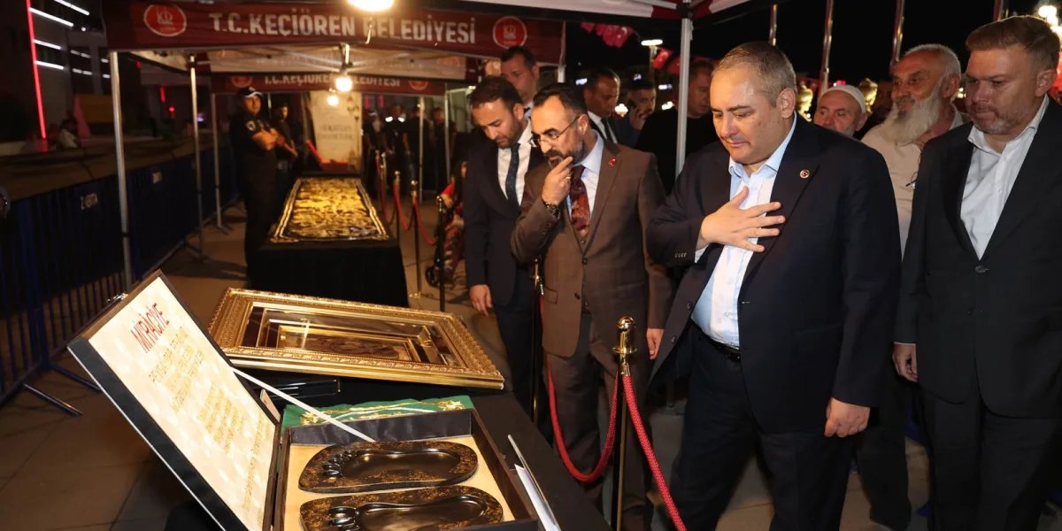 Ankara Keçiören’de Mevlid Kandili programına yoğun ilgi